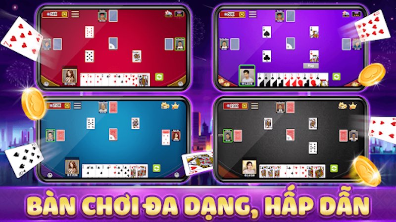 Chơi game đánh bài kiếm tiền trên Iphone cực đỉnh từ Sunwin 4 Trò chơi đa dạng như trên website